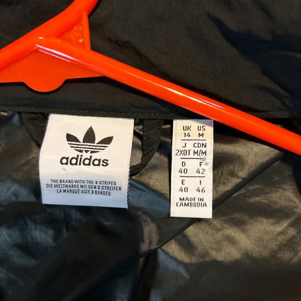 Adidas windbreaker/track jacket. - Picture 2 of 5